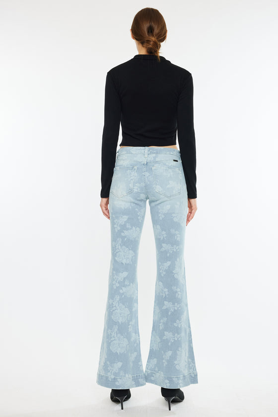 Rosa Low Rise Flare Jeans - Official Kancan USA