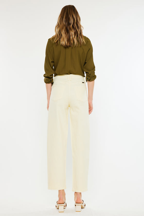Retrice High Rise Slim Balloon Jeans