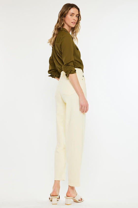 Retrice High Rise Slim Balloon Jeans