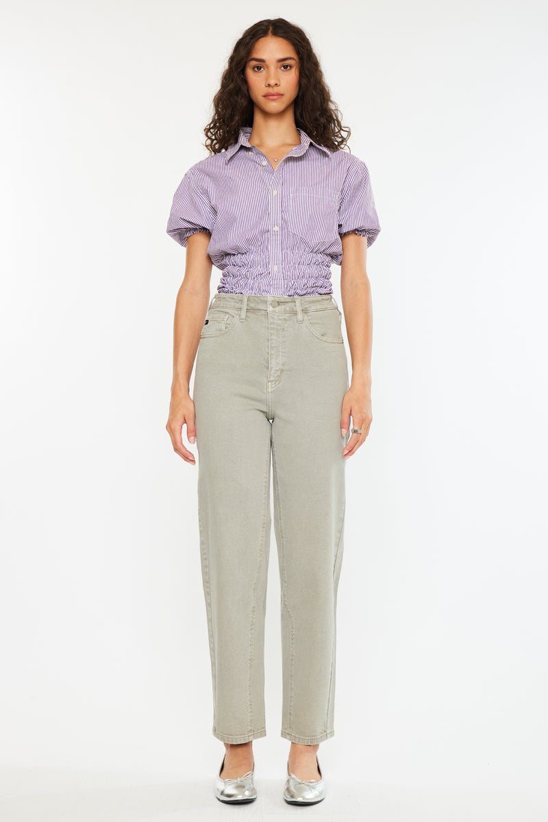 Sonya  High Rise Slim Balloon Jeans - Official Kancan USA