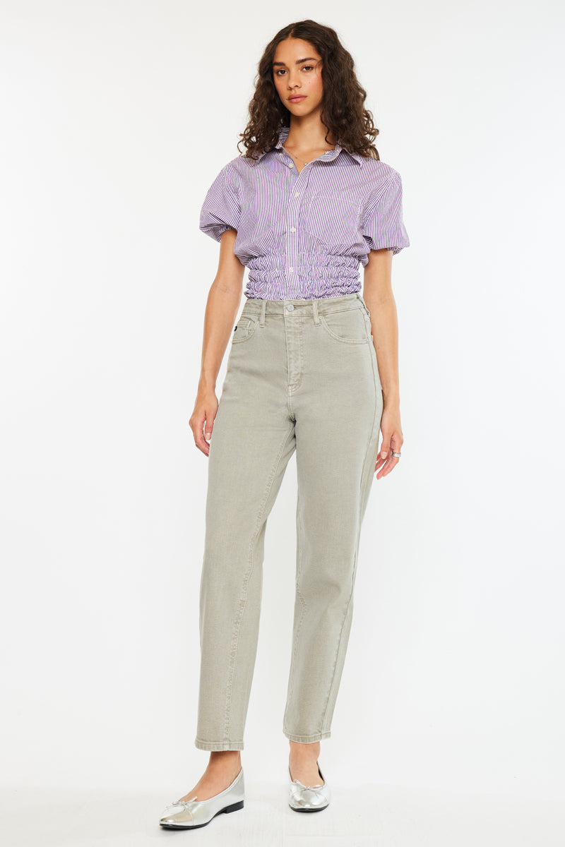 Sonya  High Rise Slim Balloon Jeans - Official Kancan USA