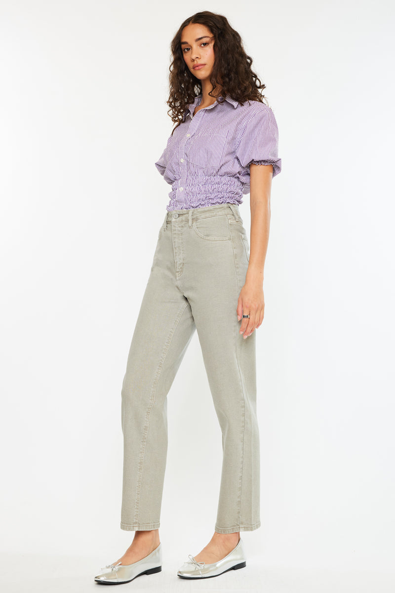 Sonya  High Rise Slim Balloon Jeans - Official Kancan USA