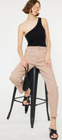 Sonya  High Rise Slim Balloon Jeans - Official Kancan USA