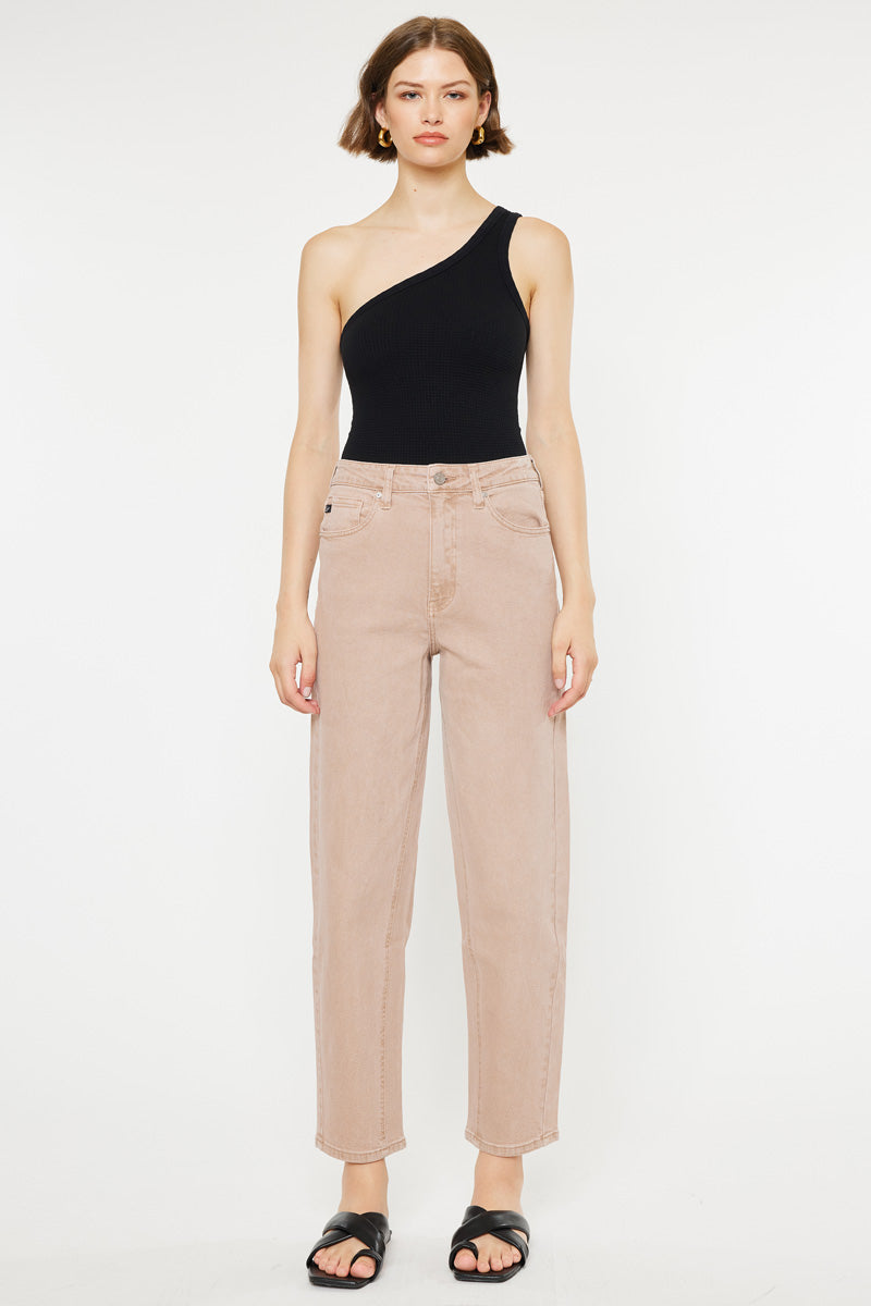 Sonya  High Rise Slim Balloon Jeans - Official Kancan USA