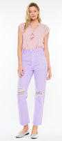 Mari Ultra High Rise 90's Straight Leg Jeans - Official Kancan USA