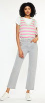 Zandria Ultra High Rise 90's Straight Leg Jeans - Official Kancan USA