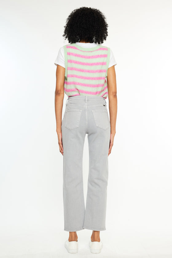 Zandria Ultra High Rise 90's Straight Leg Jeans - Official Kancan USA