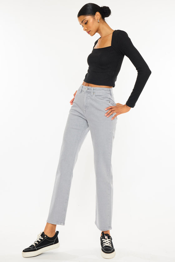 Zandria Ultra High Rise 90's Straight Leg Jeans - Official Kancan USA