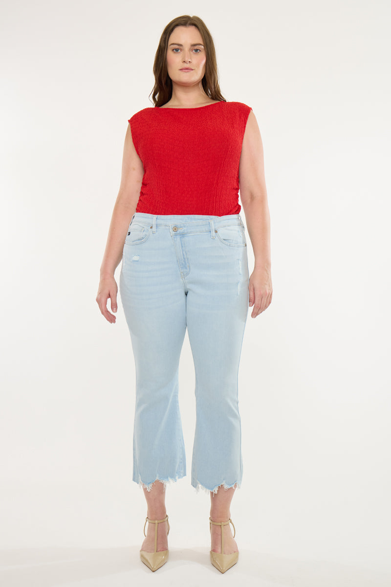 Anahi High Rise Kick-Flare Jeans (Plus Size)