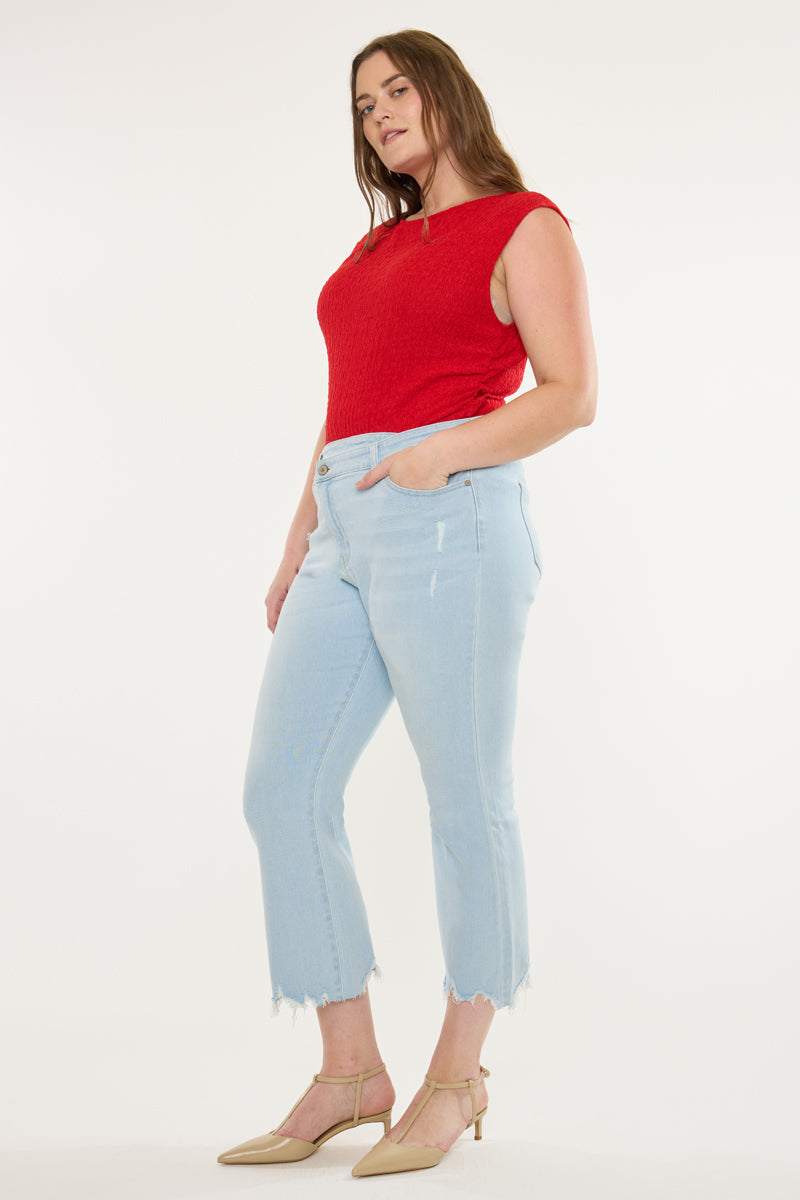 Anahi High Rise Kick-Flare Jeans (Plus Size)