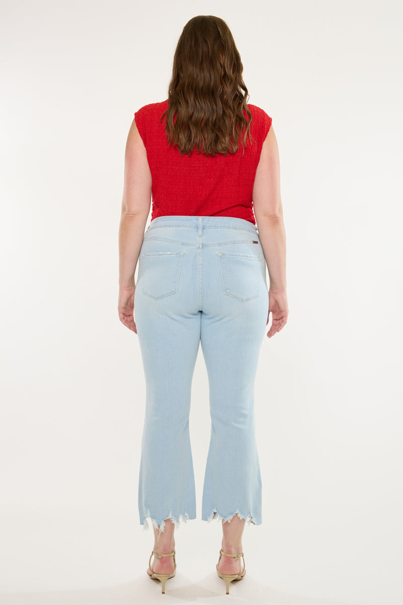 Anahi High Rise Kick-Flare Jeans (Plus Size)