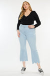 Anahi High Rise Kick-Flare Jeans (Plus Size) - Official Kancan USA