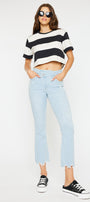 Valeria High Rise Kick-Flare Jeans - Official Kancan USA