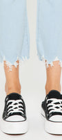 Valeria High Rise Kick-Flare Jeans - Official Kancan USA