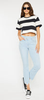 Valeria High Rise Kick-Flare Jeans - Official Kancan USA