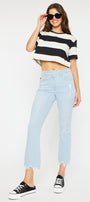 Valeria High Rise Kick-Flare Jeans - Official Kancan USA