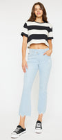 Valeria High Rise Kick-Flare Jeans - Official Kancan USA