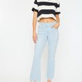 Valeria High Rise Kick-Flare Jeans - Official Kancan USA