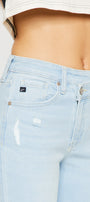 Valeria High Rise Kick-Flare Jeans - Official Kancan USA