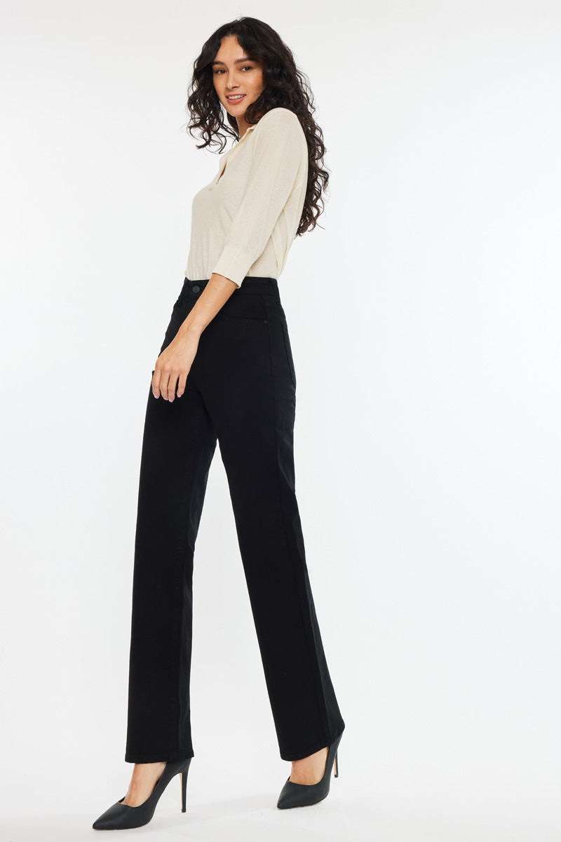 Princess High Rise True Straight Leg  Jeans - Official Kancan USA