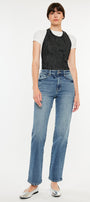 Ophelia High Rise True Straight Leg  Jeans - Official Kancan USA