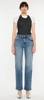 Ophelia High Rise True Straight Leg  Jeans - Official Kancan USA
