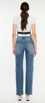 Ophelia High Rise True Straight Leg  Jeans - Official Kancan USA