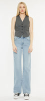 Princess High Rise True Straight Leg  Jeans - Official Kancan USA