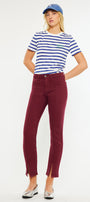 Belinda Mid Rise Skinny Straight Leg Jeans - Official Kancan USA
