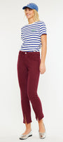 Belinda Mid Rise Skinny Straight Leg Jeans - Official Kancan USA