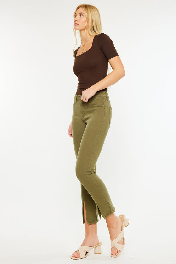 Belinda Mid Rise Skinny Straight Leg Jeans - Official Kancan USA