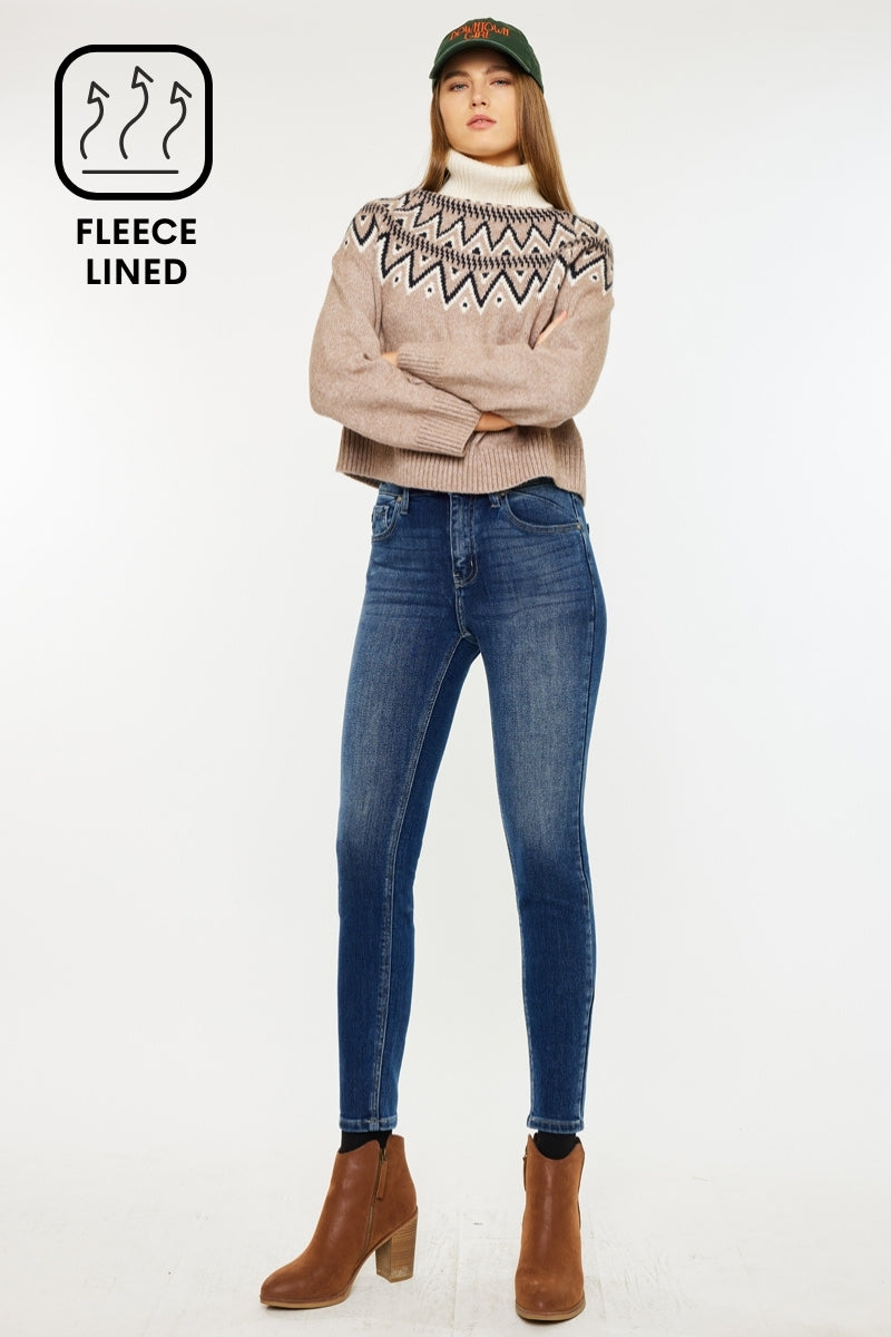 Rochelle  High Rise Super Skinny Jeans - Official Kancan USA