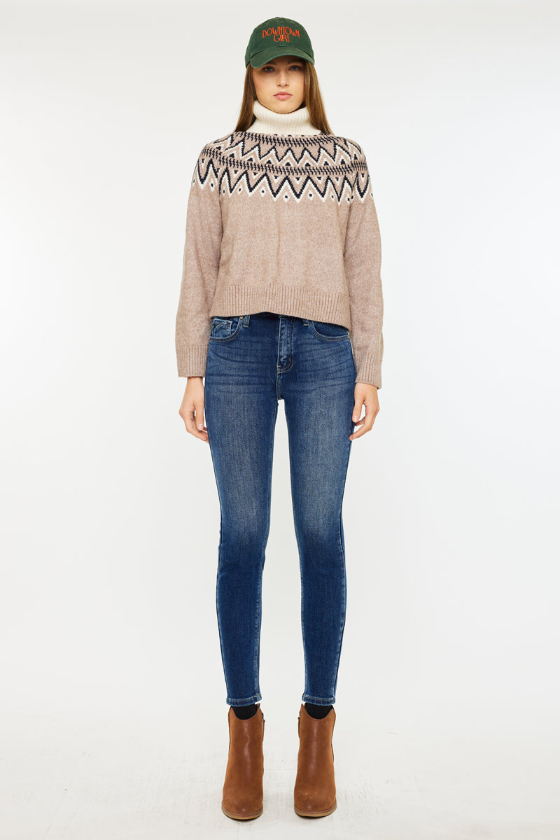 Rochelle  High Rise Super Skinny Jeans - Official Kancan USA