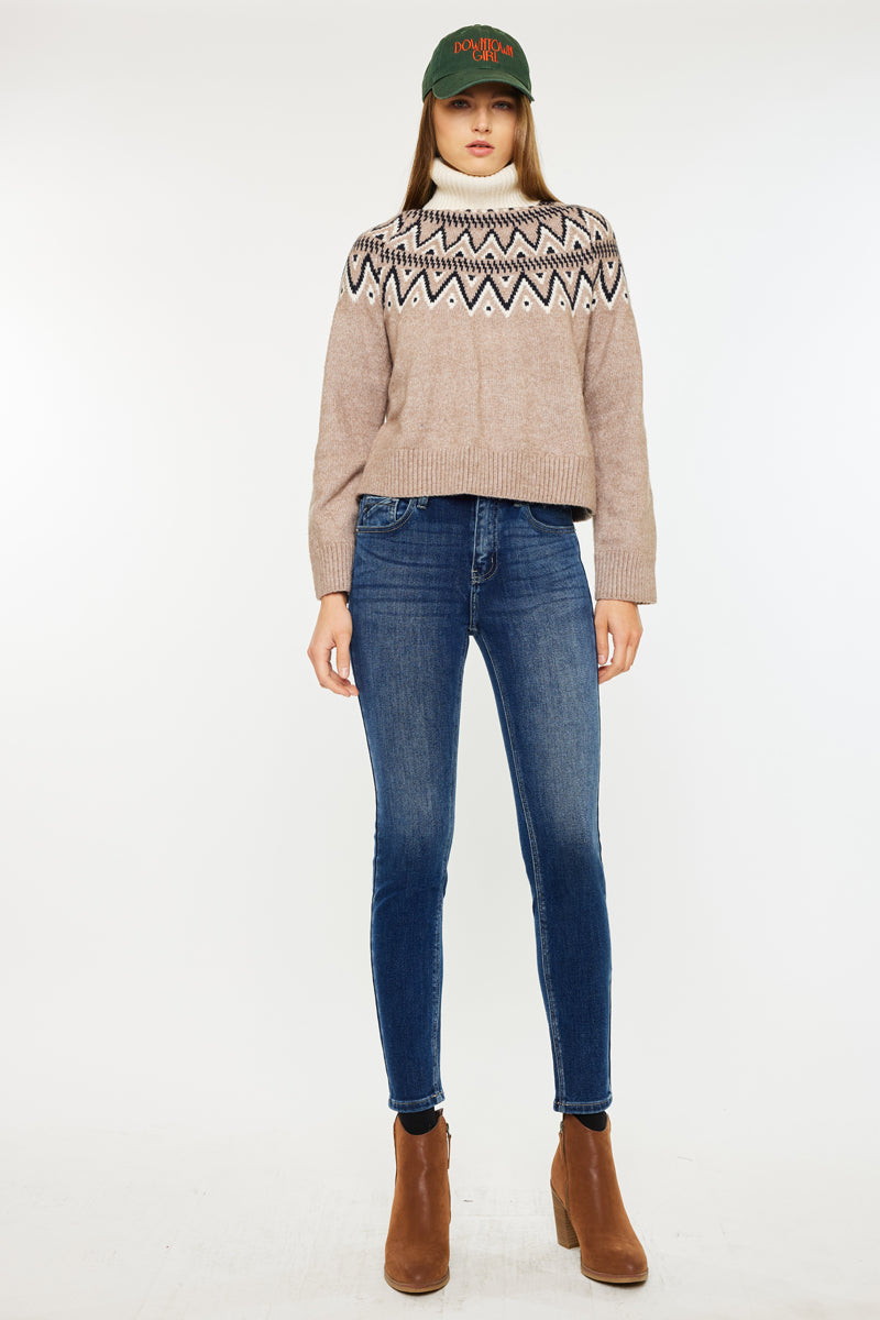 Rochelle  High Rise Super Skinny Jeans - Official Kancan USA