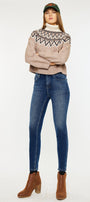 Rochelle  High Rise Super Skinny Jeans - Official Kancan USA