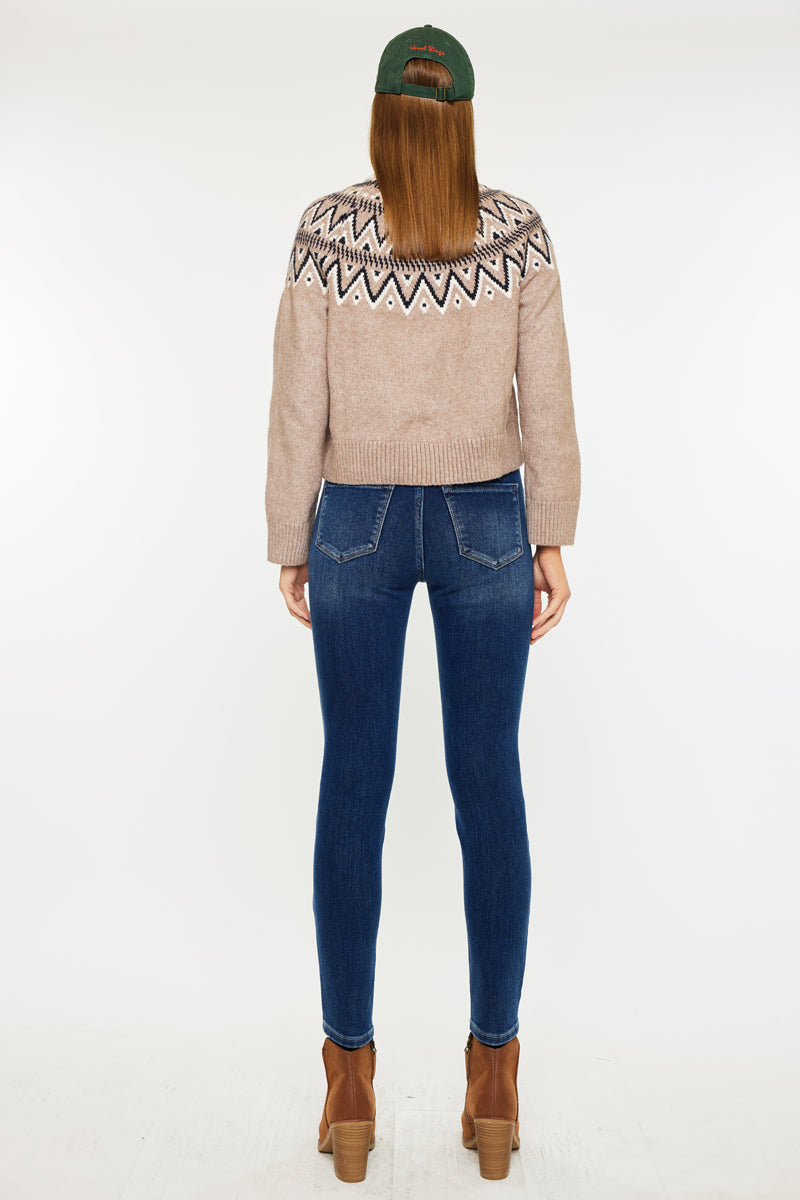 Rochelle  High Rise Super Skinny Jeans - Official Kancan USA