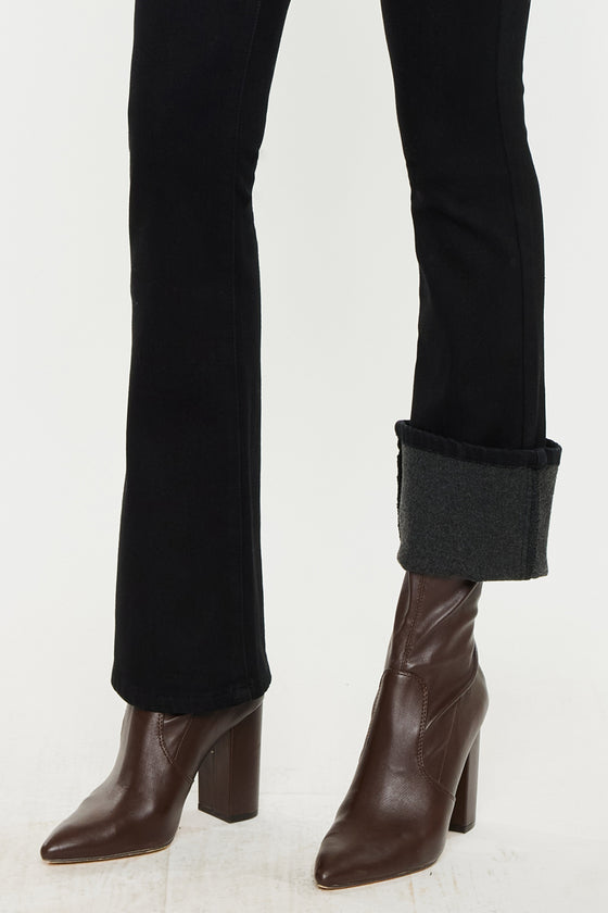 Fern Mid Rise Baby Bootcut Jeans - Official Kancan USA