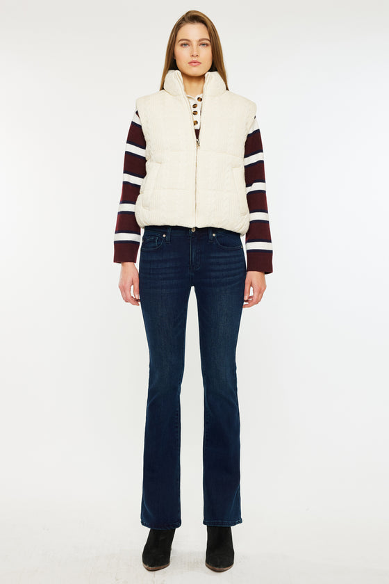 Juniper Mid Rise Baby Bootcut Jeans - Official Kancan USA