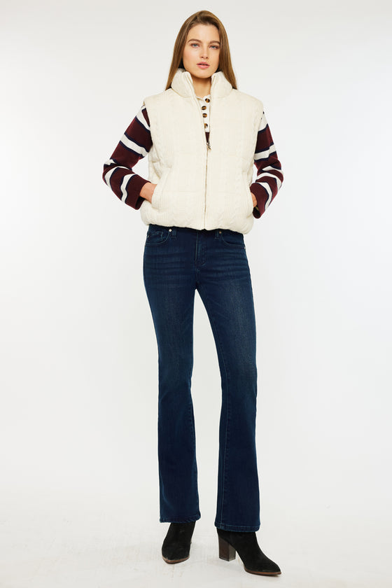 Juniper Mid Rise Baby Bootcut Jeans - Official Kancan USA