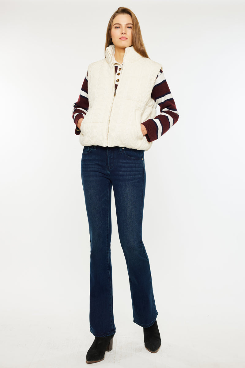 Juniper Mid Rise Baby Bootcut Jeans - Official Kancan USA