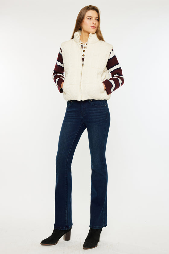 Juniper Mid Rise Baby Bootcut Jeans - Official Kancan USA