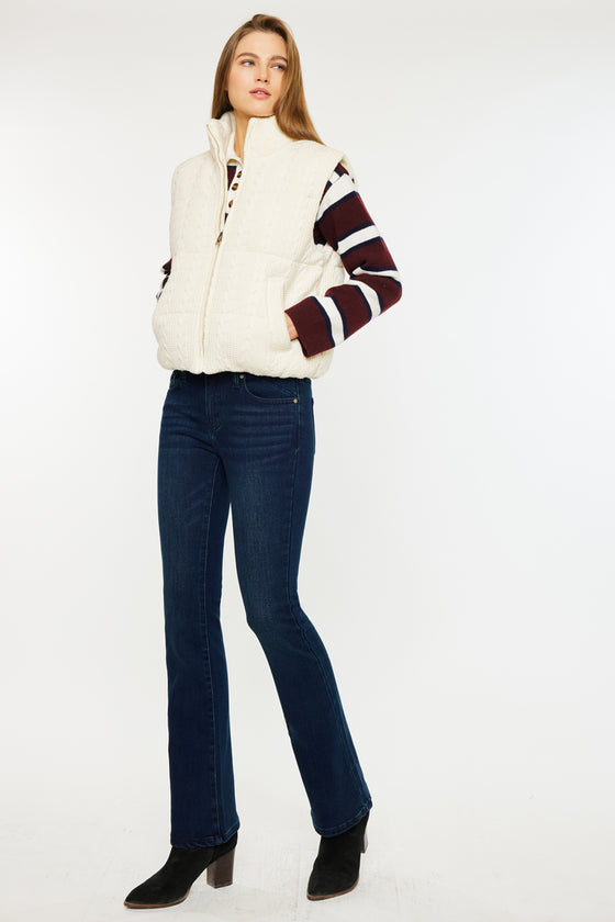 Juniper Mid Rise Baby Bootcut Jeans - Official Kancan USA