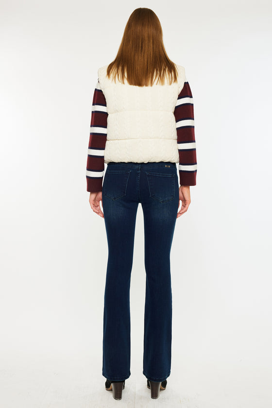 Juniper Mid Rise Baby Bootcut Jeans - Official Kancan USA