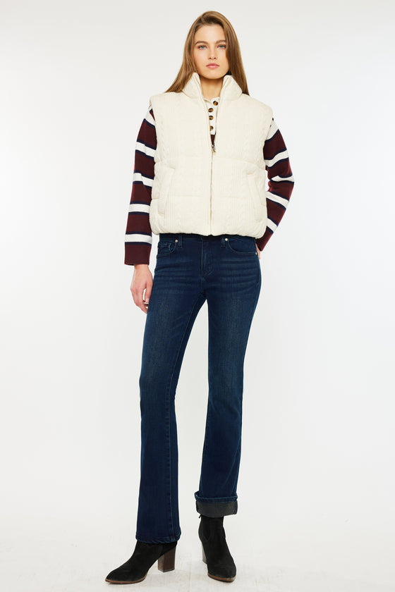 Juniper Mid Rise Baby Bootcut Jeans - Official Kancan USA