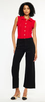 Dianella High Rise Crop Wide Leg Jeans - Official Kancan USA