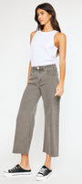 Dianella High Rise Crop Wide Leg Jeans - Official Kancan USA