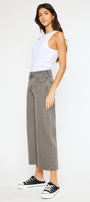 Dianella High Rise Crop Wide Leg Jeans - Official Kancan USA