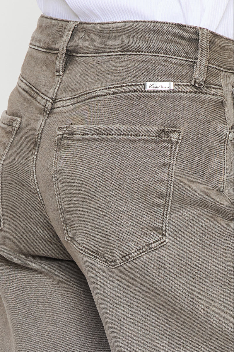 Dianella High Rise Crop Wide Leg Jeans - Official Kancan USA