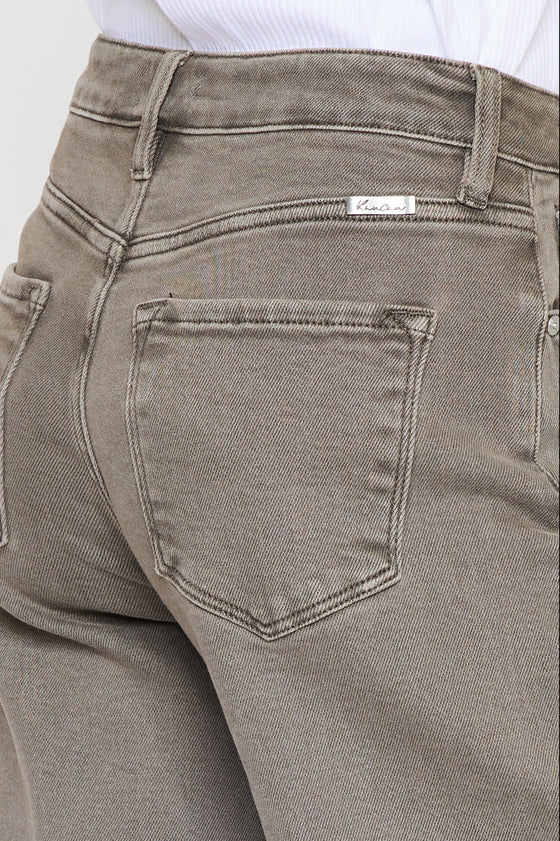Dianella High Rise Crop Wide Leg Jeans - Official Kancan USA