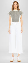Dianella High Rise Crop Wide Leg Jeans - Official Kancan USA